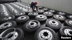 Fabrika automobilskih guma u Kini (fotoarhiv)