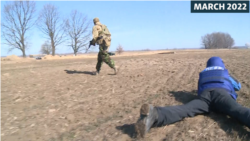 Current Time Journalists Come Under Russian Artillery Fire