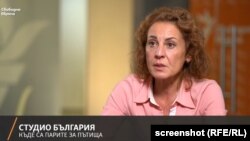 Десислава Христова в Студио България на Свободна Европа