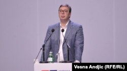 Predsednik Srbije i lider Srpske napredne stranke Aleksandar Vučić