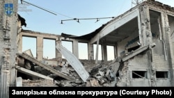 Последици од руското гранатирање на селото Биленка во Запорошката област, јули 2025 год.