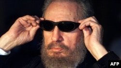 Фидель Кастро в бытность президентом Кубы. Гавана, 16 ноября 1999 года.