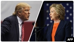 Donald Tramp i Hilari Klinton