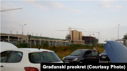 Gradilište fabrike Linglong u Zrenjaninu na severozapadu Srbije
