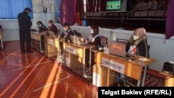 Один из избирательных участков. 10 января 2021 года. 