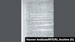 Prima scrisoare a lui Gheorghe Ursu către Europa Liberă