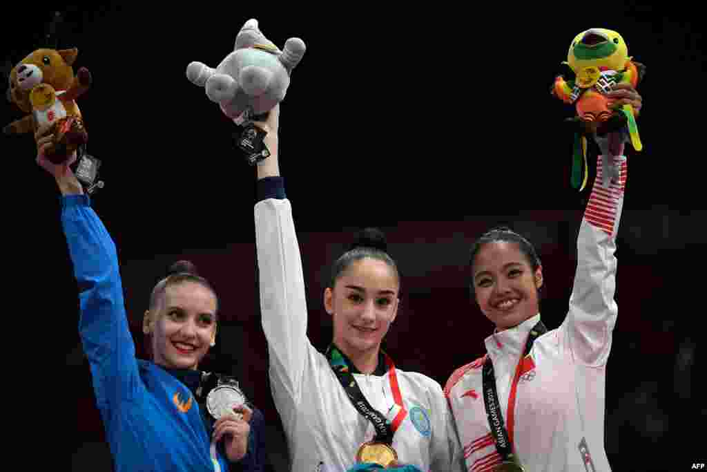 В художественной гимнастике Алине Адильхановой не было равных в личных соревнованиях. 28 августа 2018 года Алина стала чемпионкой Азиады.&nbsp;