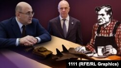 Коллаж: Мишустин и Силуанов