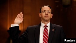 Rod Rosenstein, nominovan za zamjenika državnog tužioca SAD na početku saslušanja u Kapitol hilu u Vašingtonu 7. marta 2017.