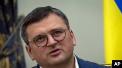 Украинскиот министер за надворешни работи Дмитро Кулеба 