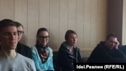 Активисты штаба Навального в Чебоксарах на суде Семена Кочкина