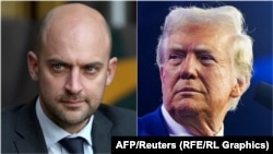 Jean-Noel Barrot (lijevo) i Donald Trump