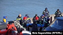 მაშველებმა გიგი ზარანდიას ცხედარი ამოასვენეს, მეტეხის ხიდი, 4 მარტი, 2025 წელი