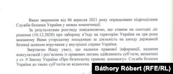 Az ukrán titkosszolgálat megerősítette lapunknak, hogy Tilki Attilát még 2020. december 10-én három évre kitiltották Ukrajna területéről.