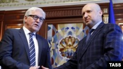 Frank Valter Štajmajer i Oleksander Turčinov