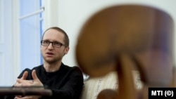 Demeter Szilárd, a Petőfi Irodalmi Múzeum (PIM) főigazgatója, miniszteri biztos 2020. január 21-én