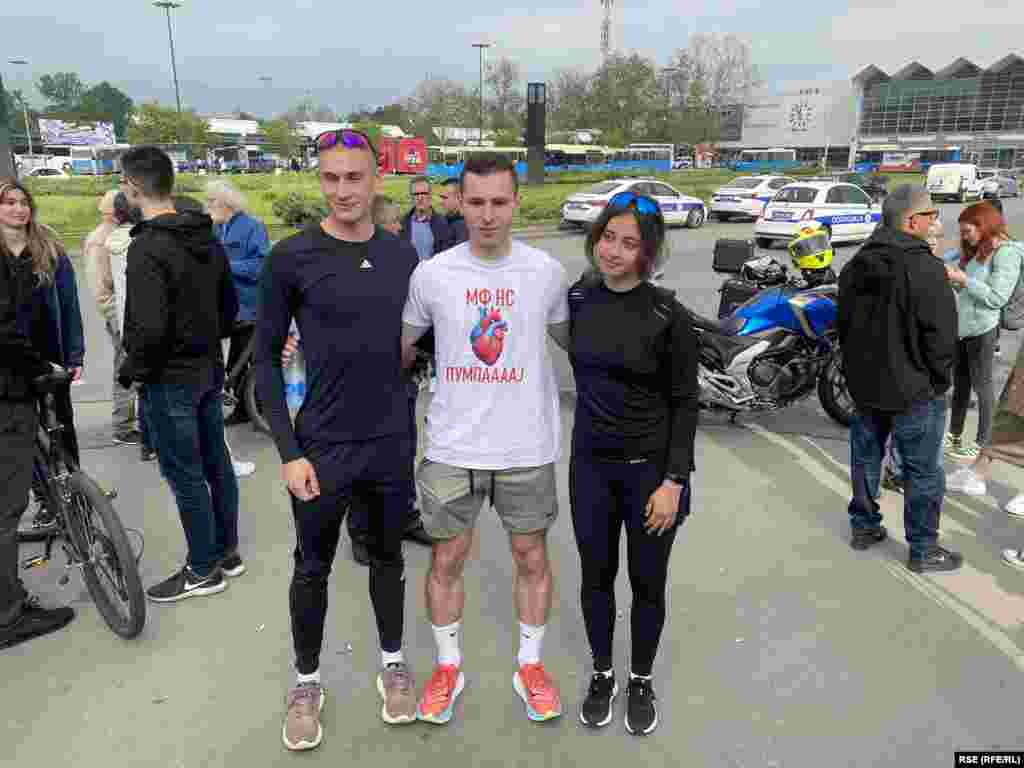 Na putu dugom 18 dana, maratonci iz Srbije će proći kroz Hrvatsku, Austriju, Nemačku, Francusku, preko Luksemburga do Belgije.