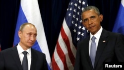 Vladimir Putin i Barak Obama