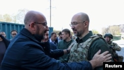 Претседателот на Европскиот совет, Шарл Мишел во посета на Одеса