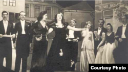 Imagine din filmul lui Radu Gabrea despre Teatrul Barașeum