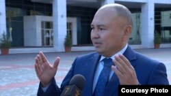 Депутат мажилиса парламента Казахстана Ерлан Саиров. 13 сентября 2021 года