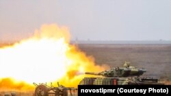 Боевые учения в приднестровском регионе