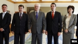 Средба на министерот Попоски со претседателот на Хрватска Иво Јосиповиќ во Загреб