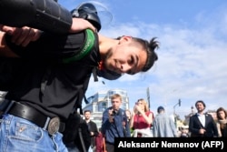 La protestul din 3 august, Moscova