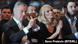 Milo, Lidija i Blažo Đukanović