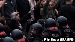 Nasilni protesti krajnjih desničara (Chemnitz, 25. avgust 2018)