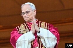 Papa Lav XIV, Vatikan, 8. maja 2025.