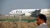 A Pakistan International Airlines (PIA) plane at the airport in Islamabad