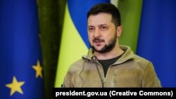 Președintele Ucrainei, Volodimir Zelenski