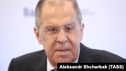 Руското външно министерство нарече санкциите на Чехия „неприятелски акт, насочен срещу персонала на руската дипломатическа мисия в Прага“. На снимката: руският външен министър Сергей Лавров