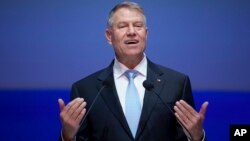 Președintele Klaus Iohannis. 