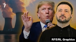 ფოტოკოლაჟი: ტრამპი (მარცხნივ) და ზელენსკი 