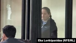 მზია ამაღლობელი სასამართლო სხდომაზე. 14 იანვარი, 2025 წელი