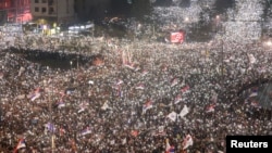 Protest u Beogradu, 15. marta. 