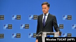 Generalni sekretar NATO Mark Rute, Brisel, 2. april 2025.