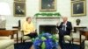 Angela Merkel s-a întâlnit cu președintele Joe Biden la Casa Albă. Cei doi au viziuni diferite cu privire la conducta de gaze care va lega Rusia direct de Germania, cu ocolirea Ucrainei, dar au încercat să pună accentul asupra punctele în care se află în acord.