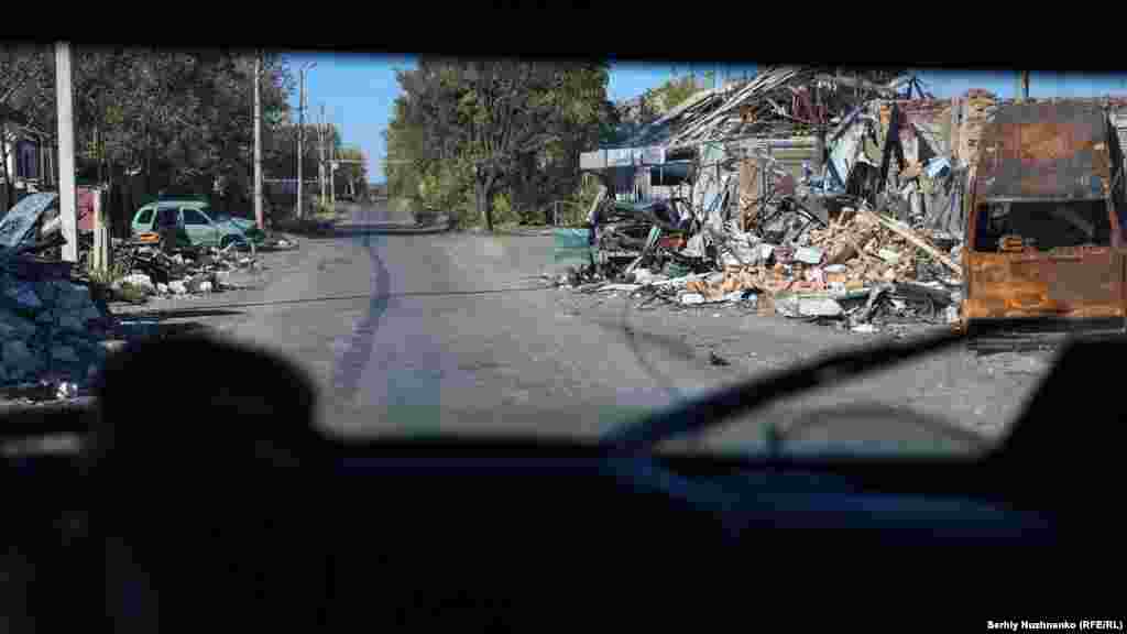 Szelidove 2024. október 9-én. A Pokrovszk melletti várost a kép elkészülte után huszonkét nappal elfoglalták az oroszok. A csúcs novemberben jött el, amikor az orosz csapatok mintegy hatszáztíz négyzetkilométert foglaltak el, többet, mint egész 2023-ban