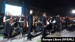 Chişinău Youth Orchestra, la final de concert