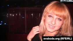 Belarusian opposition activist Alena Toustsik
