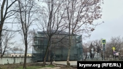 Здание Меджлиса крымскотатарского народа – Симферополь, декабрь 2024 года