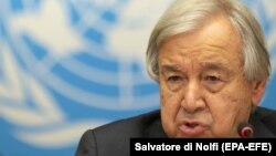 Генералниот секретар на ОН, Антонио Гутереш.