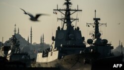 Испанската фрегата "Блас де Лезо". Снимката е от 2015 г.