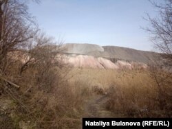 Відвали хімічного виробництва в Тритузному на Дніпропетровщині