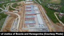 Pogled iz zraka na budući državni zatvor