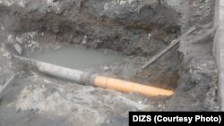 Цевка во рудникот Тораница, Крива Паланка, 28 март 2025 г.