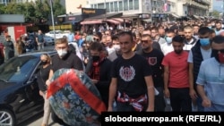 Фотографија од маршот во Тетово, 11 септември 2021